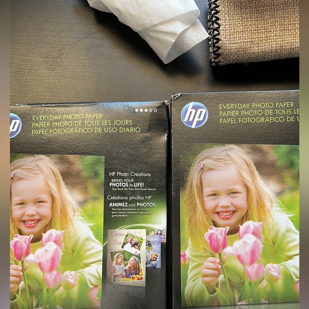 HP photo paper for INSTAX camera